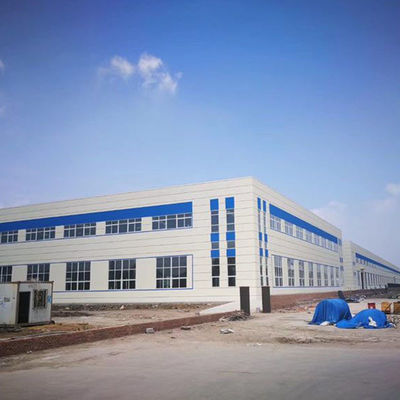 โกดังโครงสร้างเหล็กที่มี CZ Purlin และ ISO 9001 การรับรอง