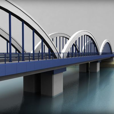 สะพานโครงสร้างเหล็กแรงสูง