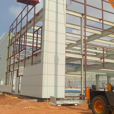 โครงสร้างโลหะอุตสาหกรรม Prefab แฟรมแข็งแรง