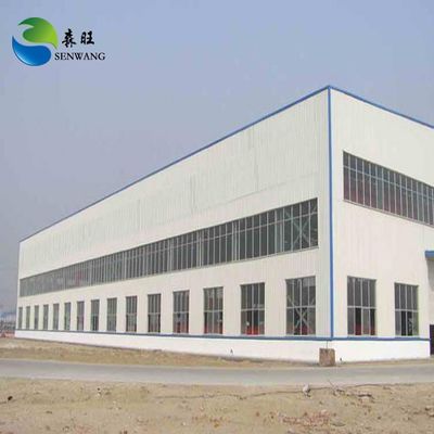 โครงสร้างเหล็ก โกดัง โครงสร้างเหล็ก รางหลัก รางหน้าต่าง PVC หลังคาแซนวิชแพนลท์ทนภูมิอากาศ