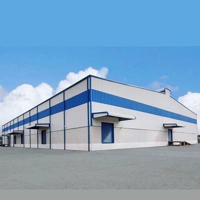 สามารถปรับปรุง C.Z Shape Steel Channel Purlin โลหะโครงสร้างคลังสินค้าที่มีวัสดุผนังหลังคาผ้าแก้ว