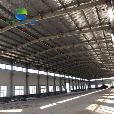 AISC/EN/JIS/GB โครงสร้างอาคารโกดังเหล็ก