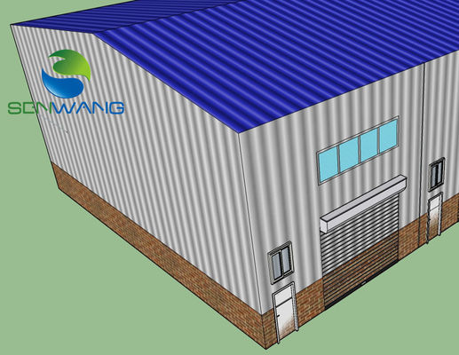 โครงสร้างโลหะ Prefab โครงสร้างเหล็กขนาดใหญ่