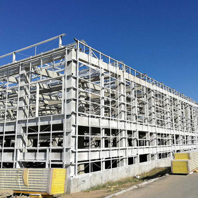 ง่ายการประกอบ บ้าน Prefabricada Prefab โครงสร้างเหล็ก โรงงานอาคาร โกดัง บ้านเหล็ก