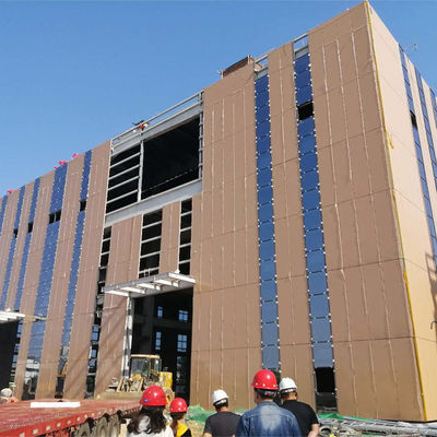 โครงสร้างสแตนเลส Prefab Q355 โครงสร้างสแตนเลสสําหรับฟาร์มไก่