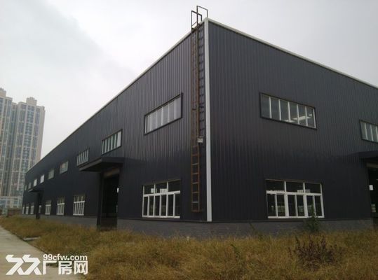 กรด Steel Frame Warehouse การก่อสร้าง สถานที่เก็บโลหะที่สามารถปรับแต่งได้ ระยะยาว