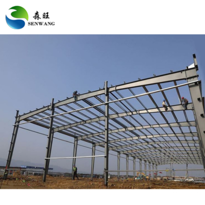 โกดังโครงสร้างเหล็กที่ได้รับการรับรองมาตรฐาน ISO 9001 พร้อมแปซี