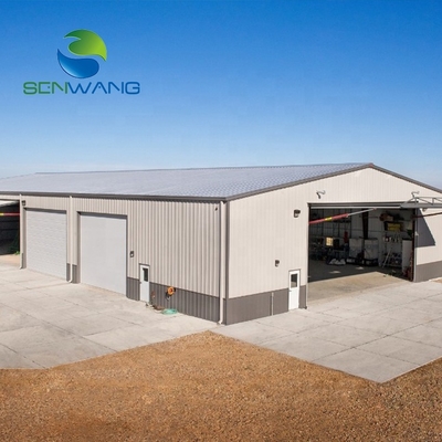 โครงการกองคลังสแตนเลส Prefabricated Portal Frame Q235/Q355 สแตนเลส