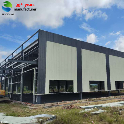 โกดังเหล็กช่างพร้อม H Frame Q235/Q355 Steel