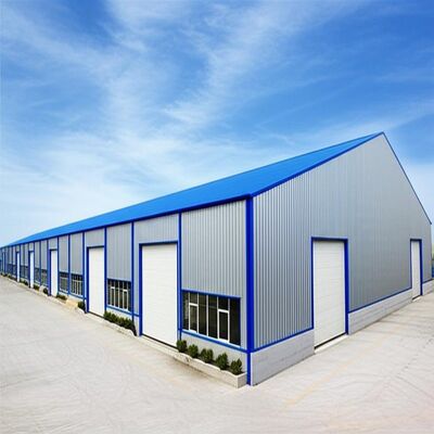 อาคารสแตนเลสแบบเตรียมพร้อมที่มีน้ําหนักเบา พร้อมป้องกันการกัดกร่อนและกันความร้อน