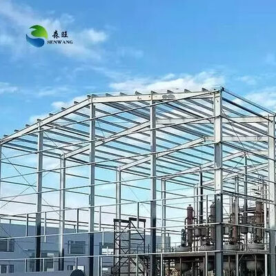 อุตสาหกรรมโครงสร้างเหล็กที่มี PKPM การออกแบบการออกแบบ พร้อมกับตัวเลือกแบบผนังชั้นเดียวหรือชั้นสอง