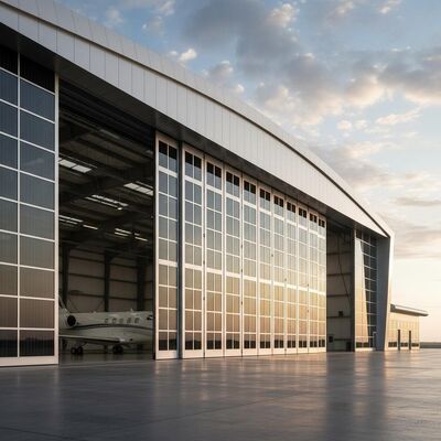 คลังสินค้าโครงสร้างเหล็กที่มิตรต่อสิ่งแวดล้อมที่ปรับปรุงตามความต้องการ พร้อมความทนทานต่อแผ่นดินไหว 7 ~ 9 เกรด และความทนทานต่อลมสูงถึง 0.45 KN / m2