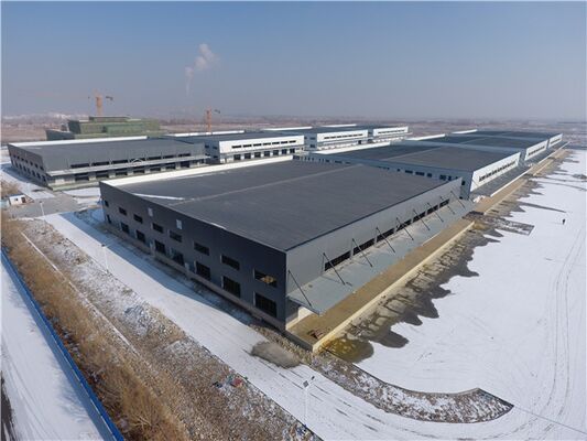 โรงเรียนฟิตเนสเซียม โครงสร้างโลหะ คลังสินค้า สร้างขึ้นด้วยท่อเหล็กวงกลม สตาร์ดสแตนเลส ส่งความแข็งแรงและการติดตั้งง่าย