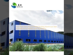สไตล์ใหม่ โครงสร้างเหล็ก โครงสร้างเหล็ก โกดัง โรงงานสร้างเหล็ก โครงสร้างขนาดใหญ่